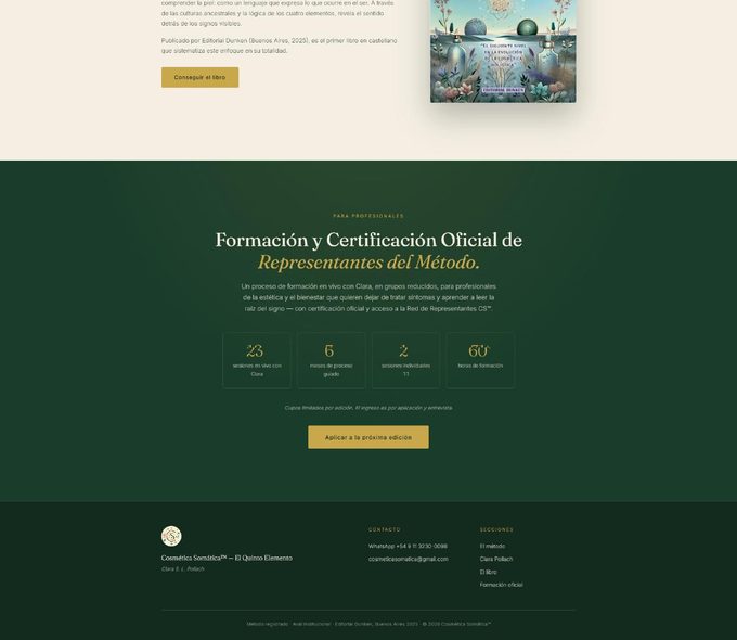 Programa de certificación de representantes