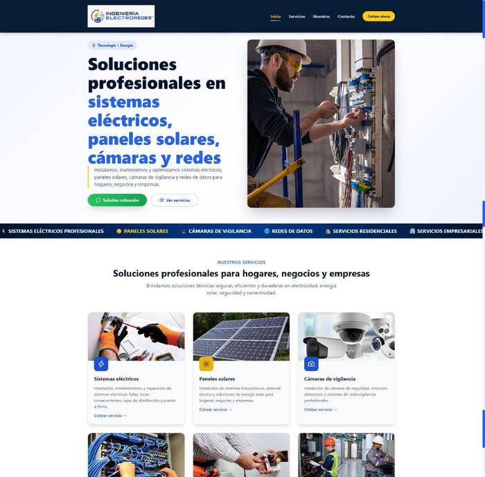 Web de Ingeniería Electroredes