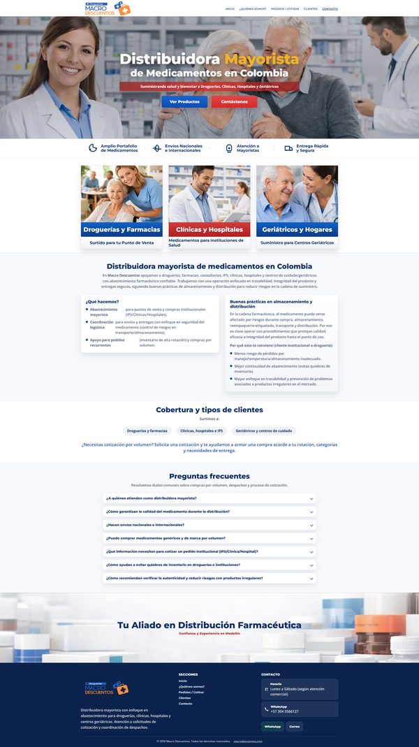 Web de Macrodescuentos