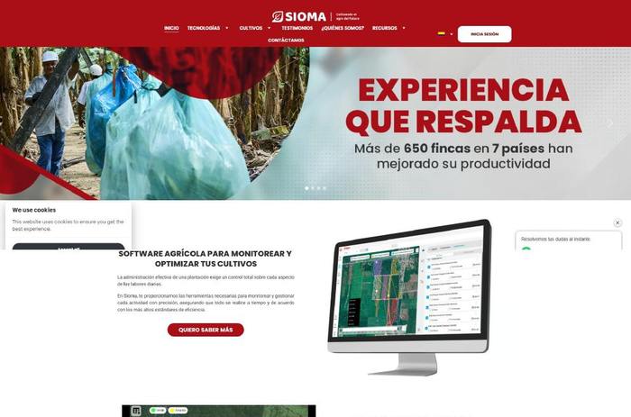 Plataforma sioma.app
